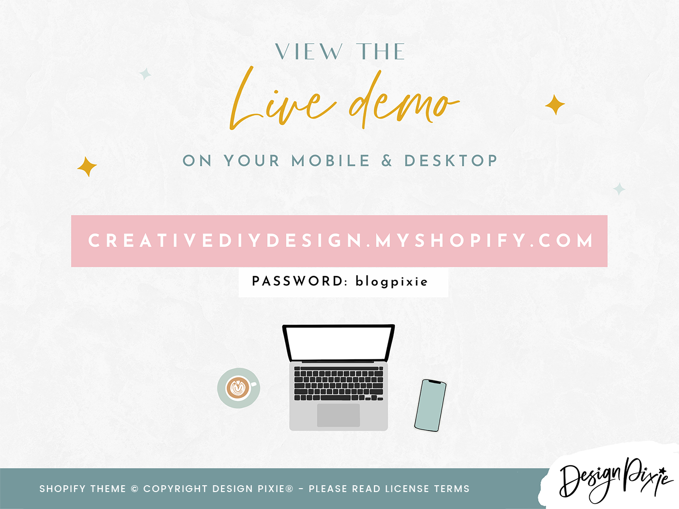 Creative DIY Shopify Theme - Design Pixie