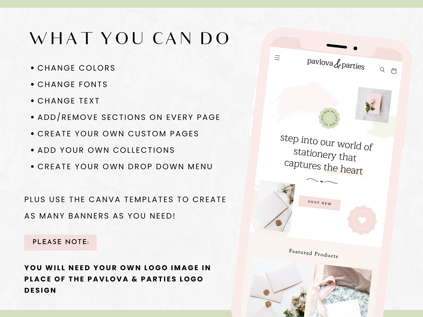 Pavlova And Parties Shopify Theme - Design Pixie