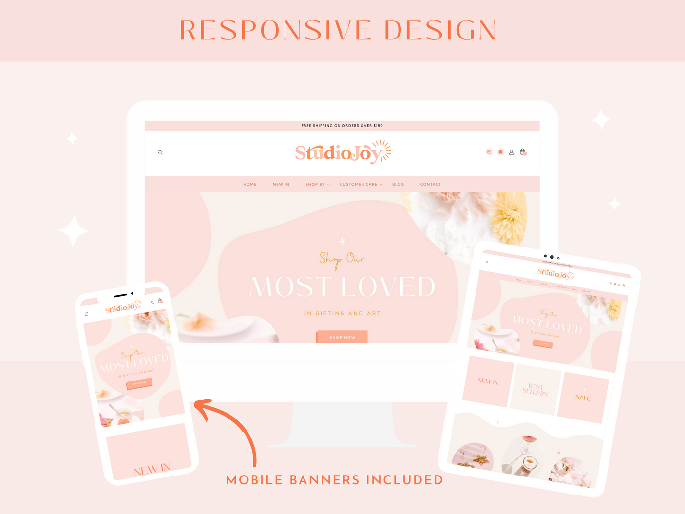 Studio Joy Shopify Theme - Design Pixie