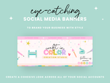 Craft Social Media Banner Templates