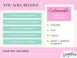 Craft Social Media Banner Templates