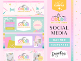 Craft Social Media Banner Templates