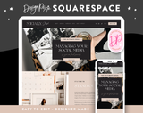 Socially Steph Squarespace Template