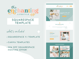 Enchanting Squarespace Template - Design Pixie