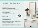 Dream You Squarespace Template - Design Pixie