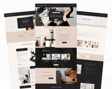 Socially Steph Squarespace Template - Design Pixie