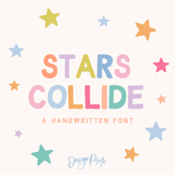 Stars Collide Font - Design Pixie