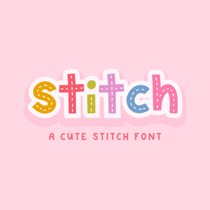 Stitch Font by Design Pixie