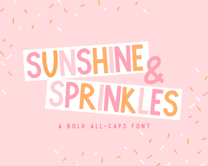 Fuente Sunshine And Sprinkes