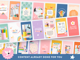 Teacher Instagram story templates