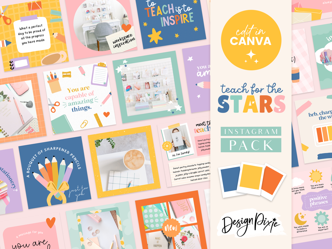 Teacher Instagram Post Templates