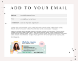 Teacher Email Signature Template - Design Pixie