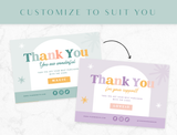 Enchanting Thank You Card Template - Design Pixie