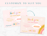 Shine Sista Thank You Card Template - Design Pixie