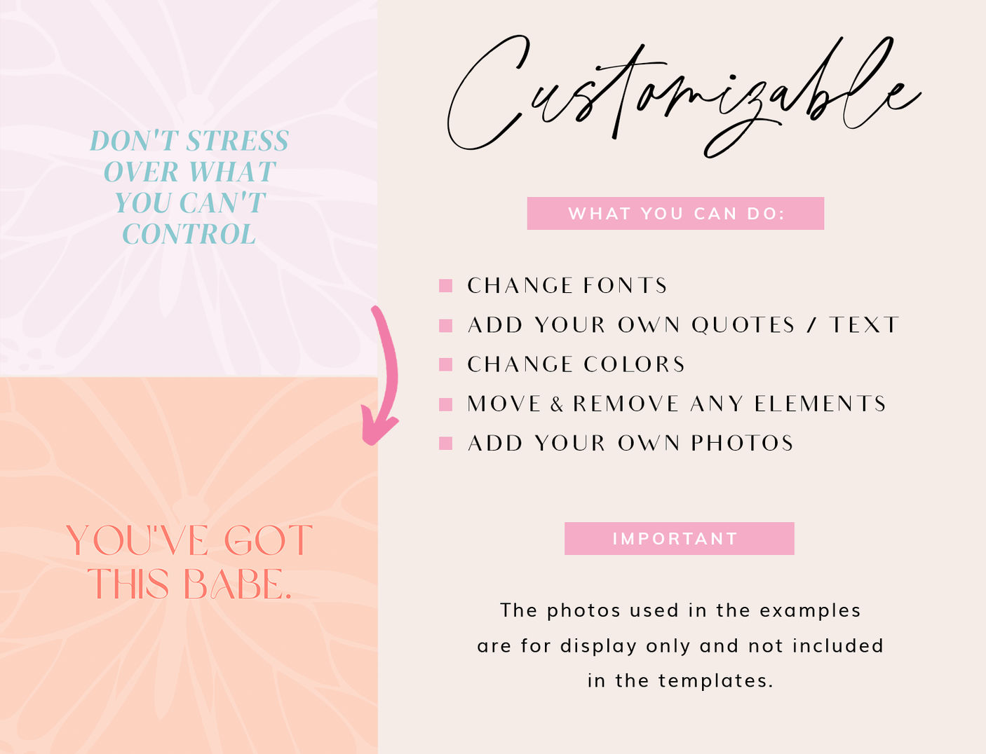 That Girl Instagram Post Templates - Design Pixie