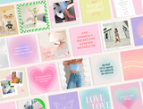 That Girl Instagram Post Templates - Design Pixie