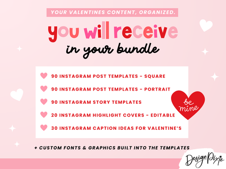 Valentine's Day Instagram Bundle