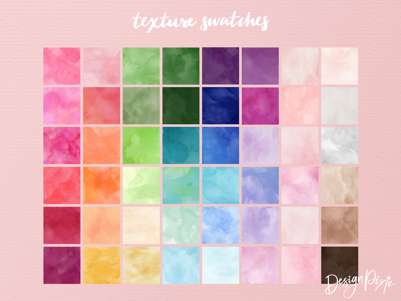 Watercolor Digital Backgrounds - Design Pixie