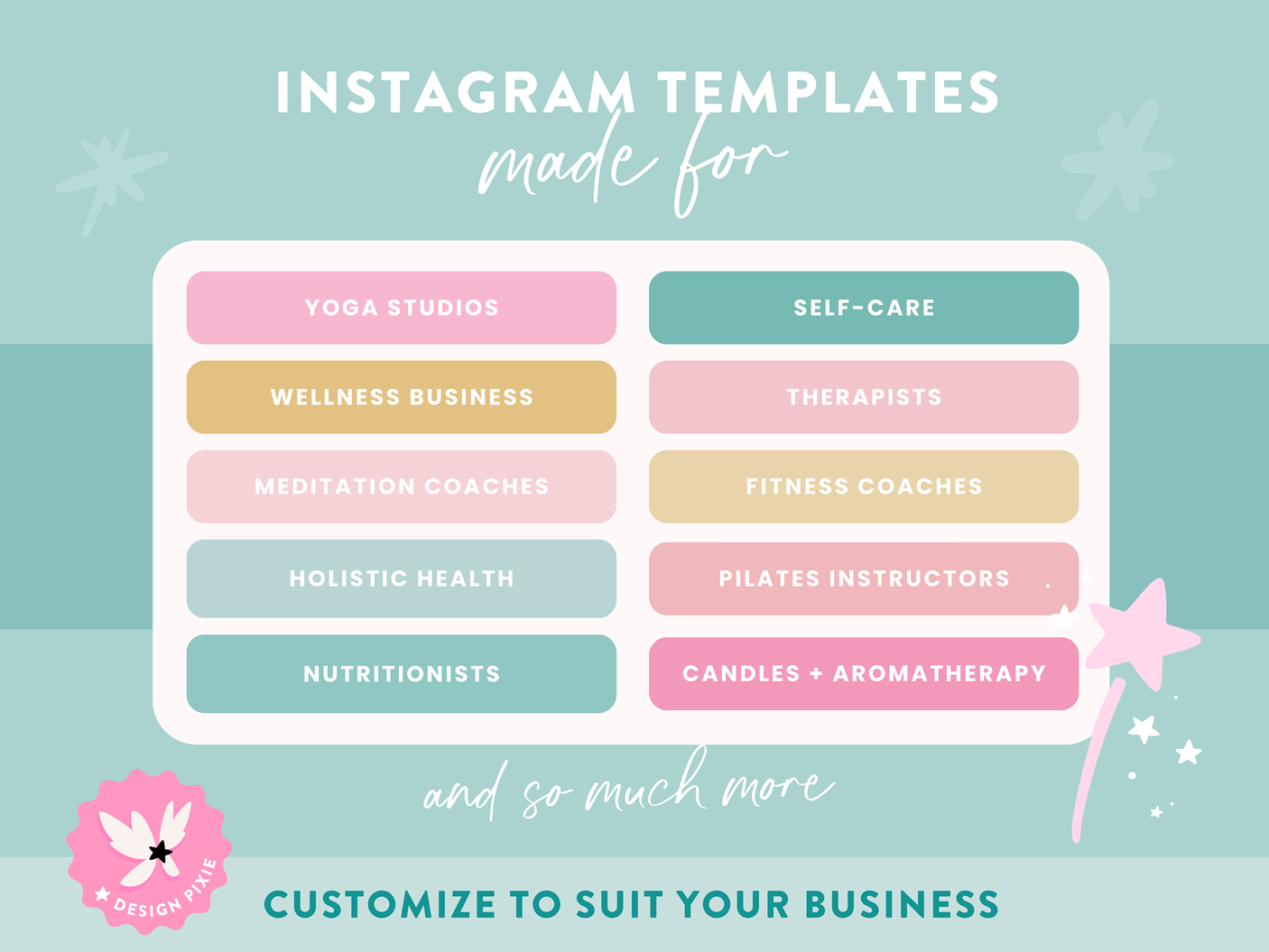 Wellness Instagram Templates