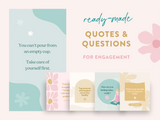 Wellness Instagram Templates