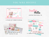 Playful Wix Template - Design Pixie