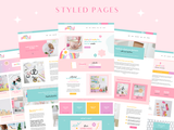 Playful Wix Template - Design Pixie