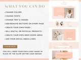 Glow Getter Wix Template - Design Pixie