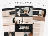 Socially Steph Wix Template - Design Pixie