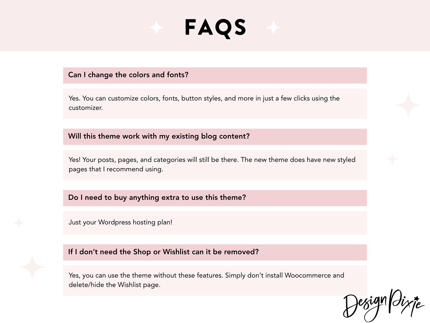 Amelia May Wordpress Theme