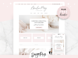 Amelia May Wordpress blog theme